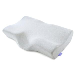 Ergonomic Gray Memory Foam Pillow